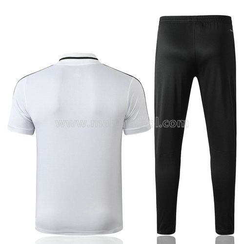 camiseta real madrid polo 2019-2020 blanco-negro